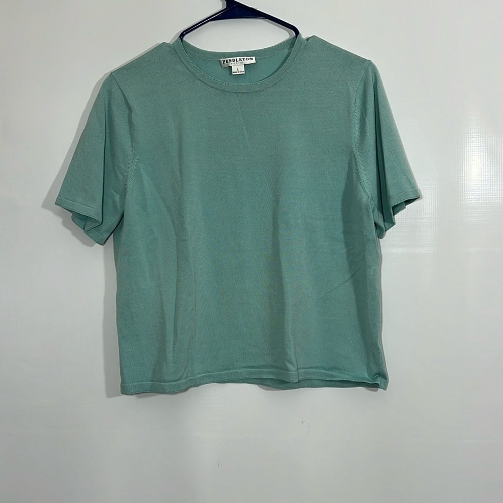 PENDLETON petite Size L Blue - Picture 9 of 11